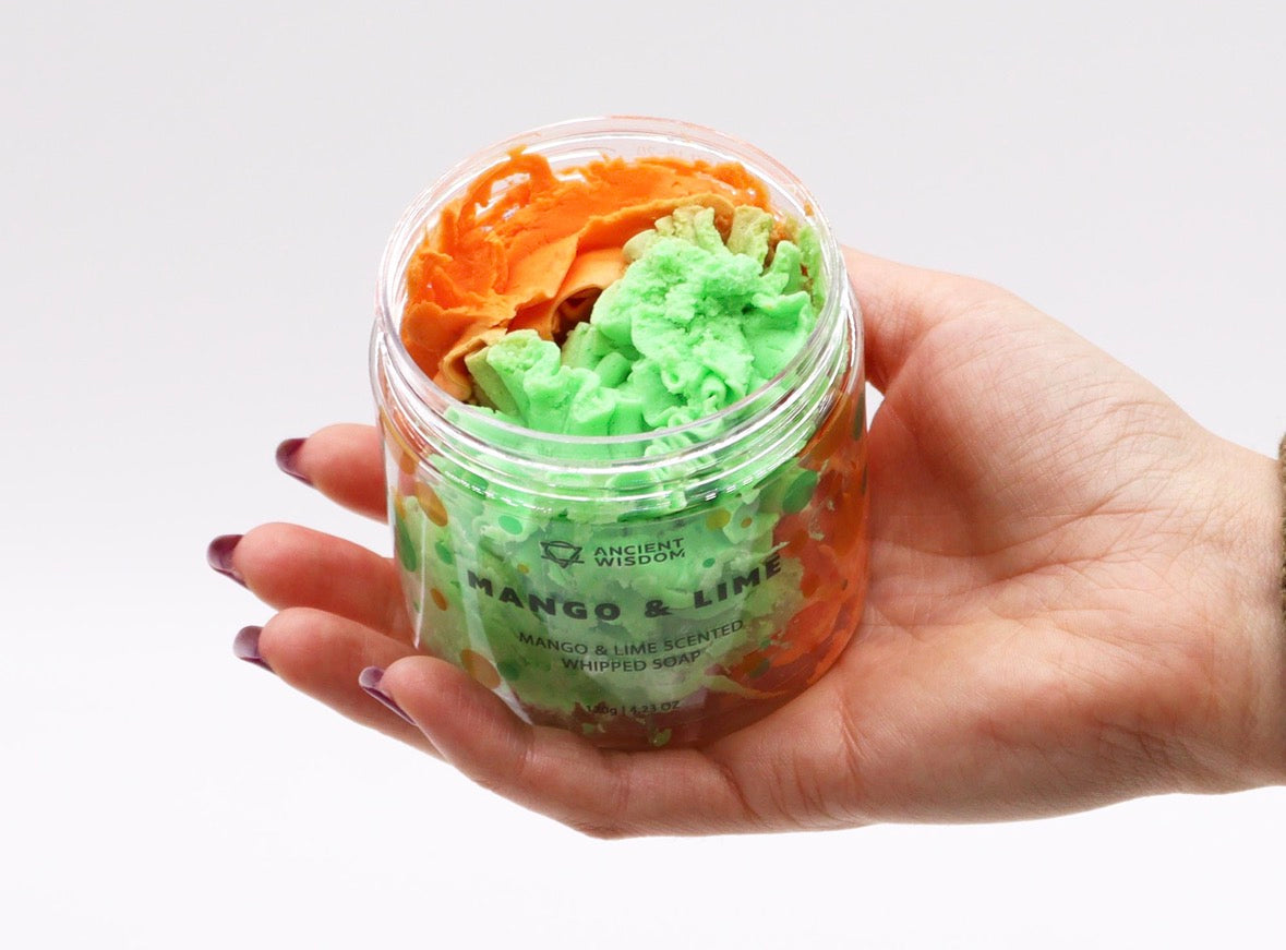 Mango & Lime Whipped Soap 120g