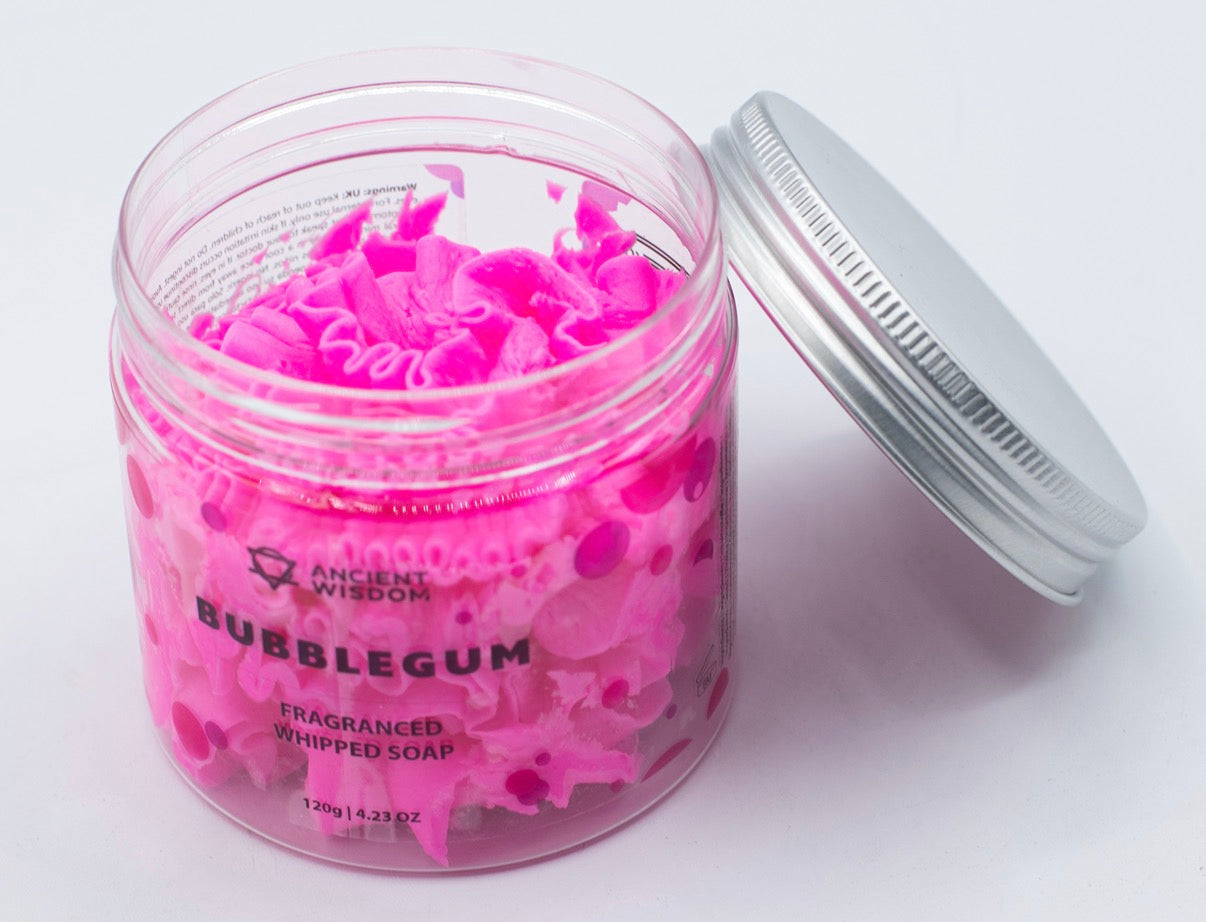 Bubblegum Whipped Soap 120g