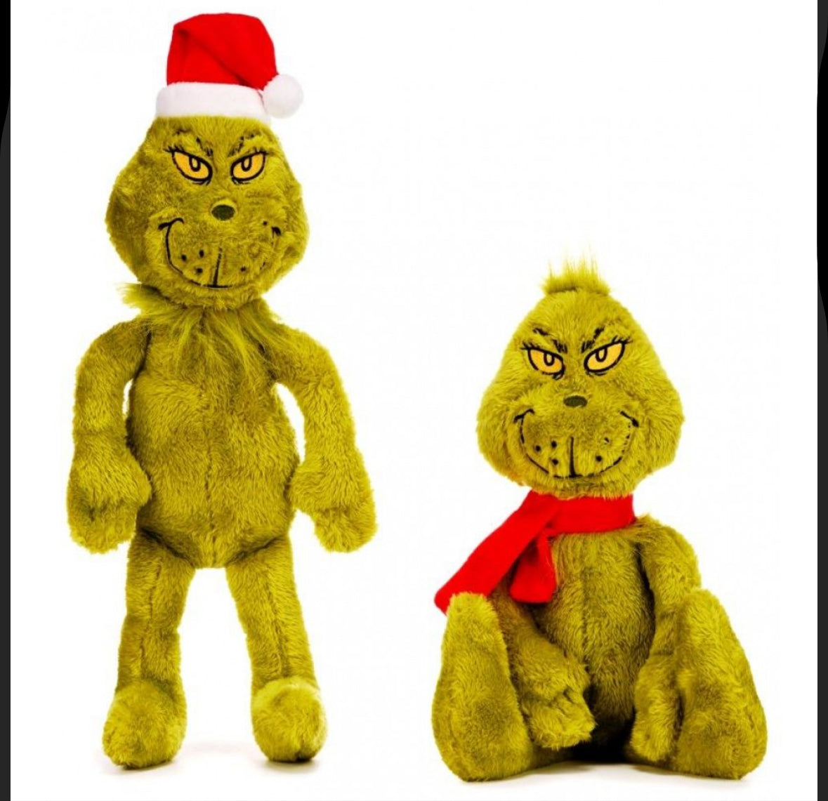 The Grinch with Hat & Scarf 40cm Plush - PRE SALE