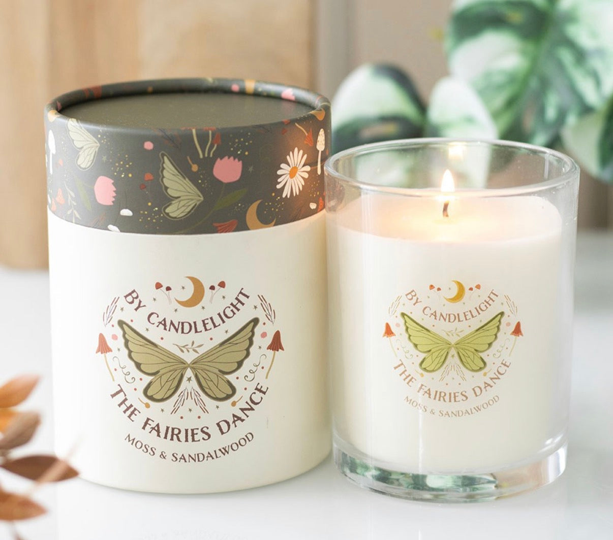 FAIRY WING MOSS & SANDALWOOD CANDLE