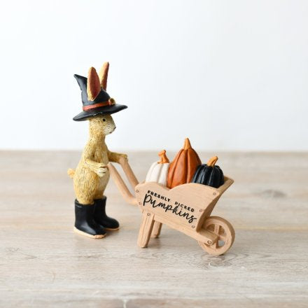 JASPER RABBIT PUMPKIN PATCH FIGURE 14CM
