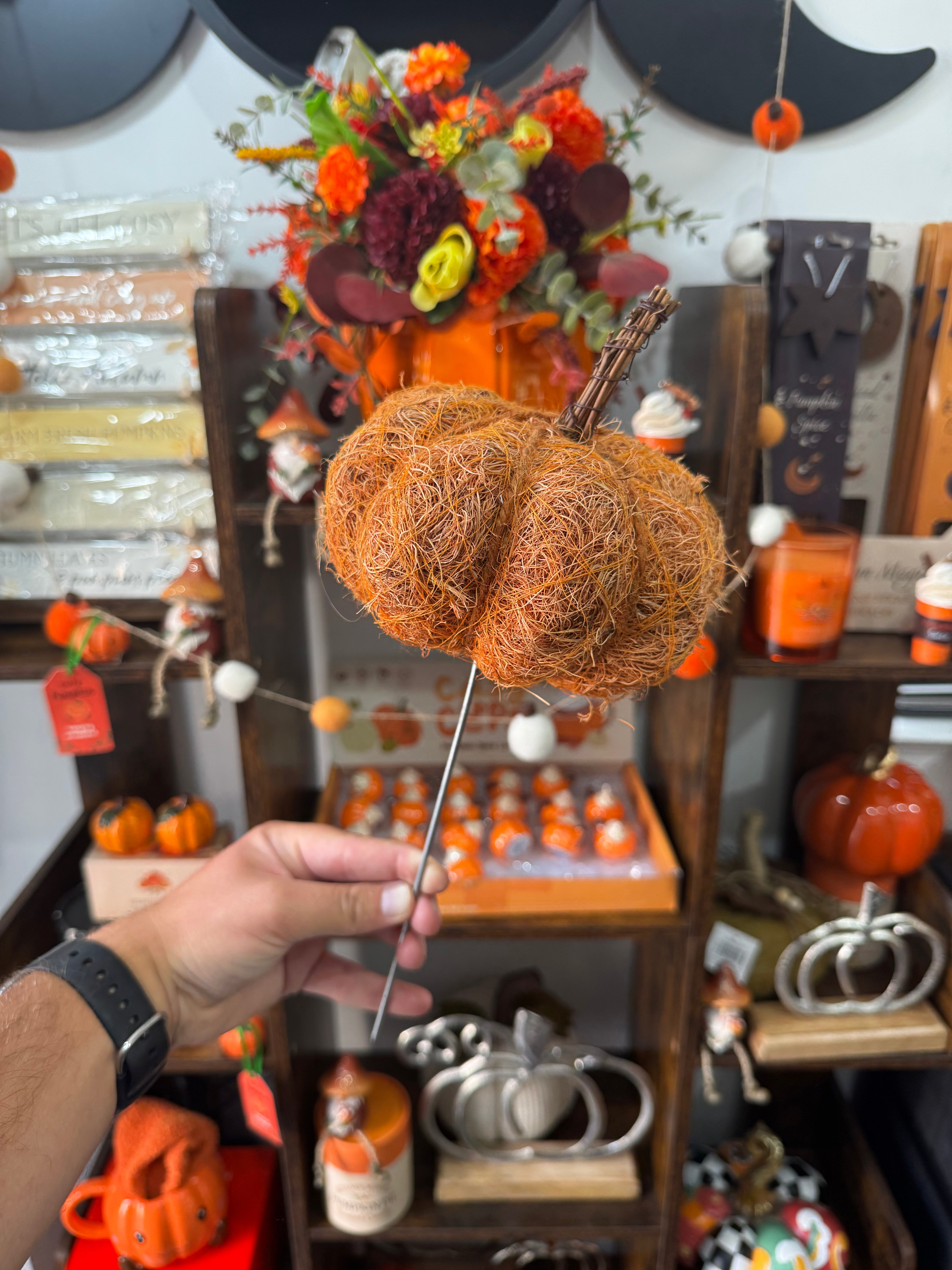 Pumpkin Stake Large