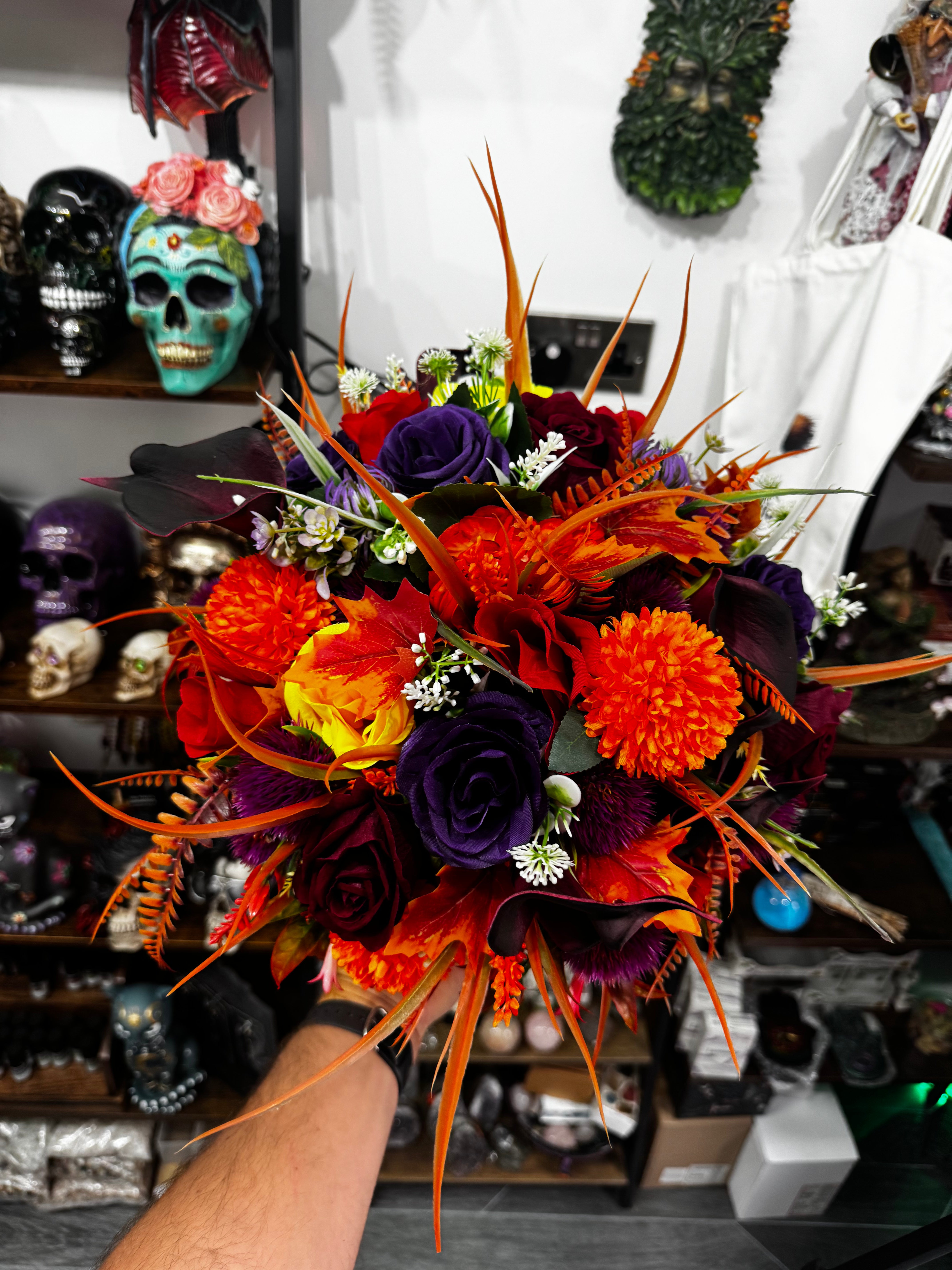 ORANGE PUMPKIN VASE