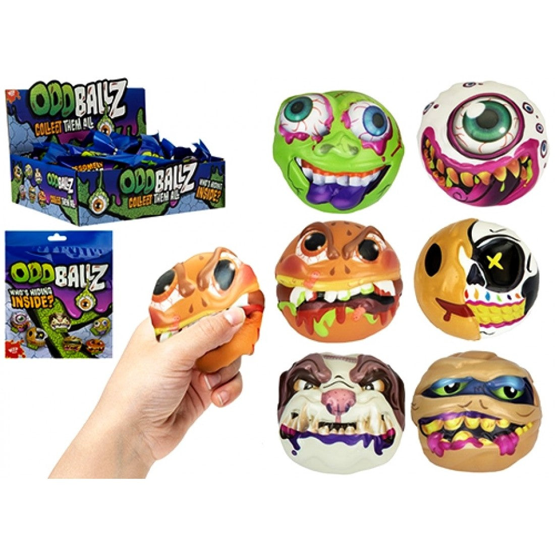 ODDBALLZ IN BLIND BAG
8CM