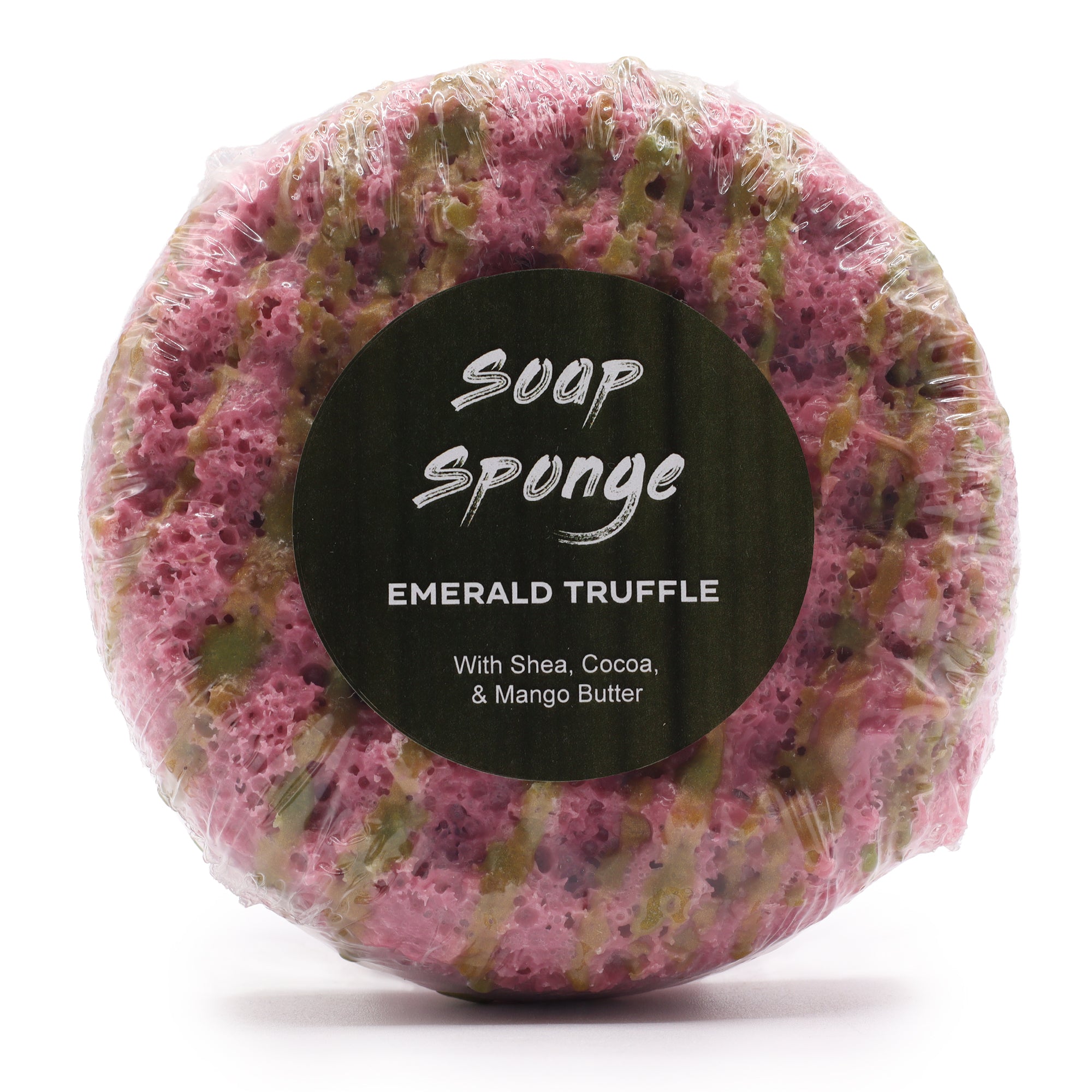 Emerald Truffle Triple Butter Soap Sponge