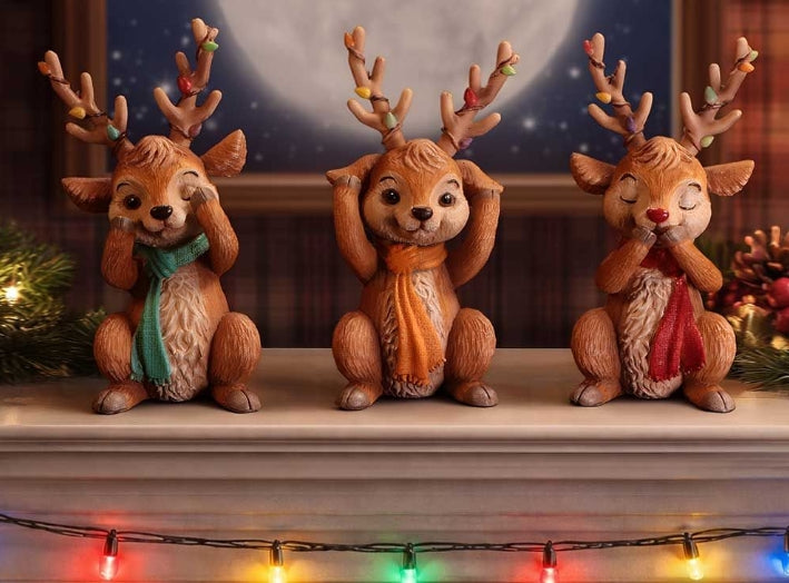 Three Wise Reindeer PRE ORDER