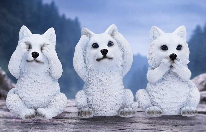 Three Wise Wolf Pups PRE ORDER