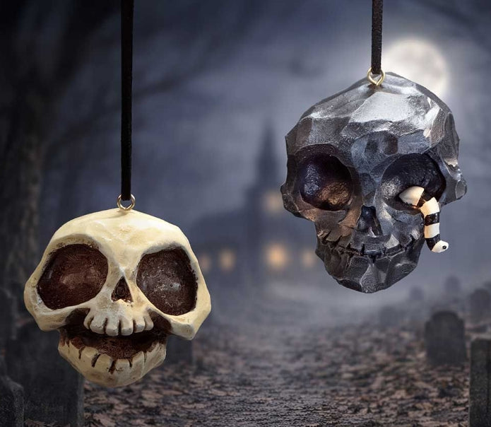 Grim and Grin Hanging Ornaments (Set of 2) PRE ORDER