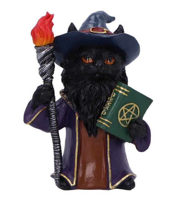 Magnus – Fantasy Wizard Cat Figurine