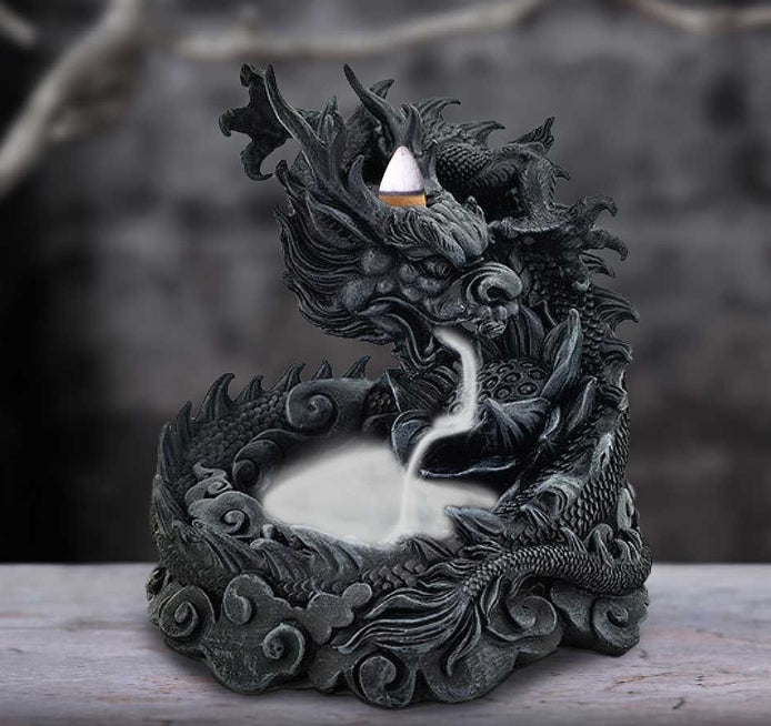 Heilong Backflow Incense Burner 17.5cm